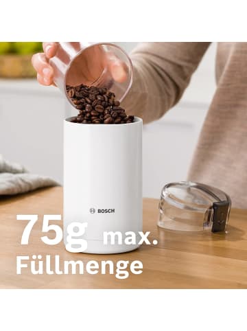 Bosch Kaffeemühle in Cremeweiß