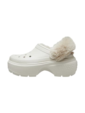 Crocs Stomp Lined Clogs zum Reinschlüpfen Beige