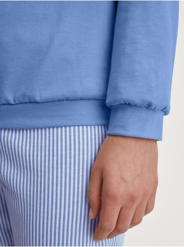Calida Pyjama in hydrangea blue