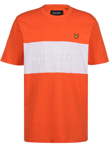 Lyle & Scott T-Shirts in burnt sienna