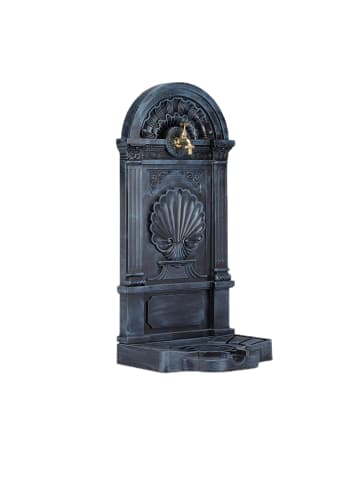 relaxdays Standbrunnen in Grau - (H)83 cm