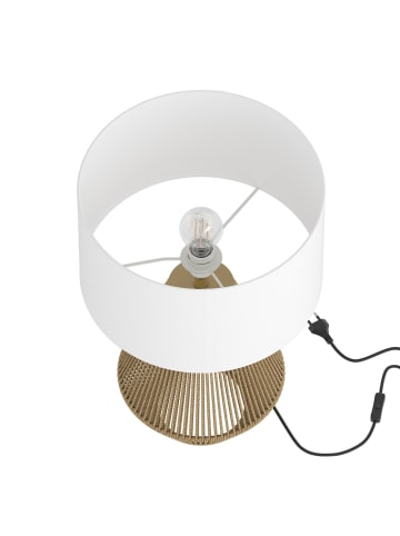 home24 Tischleuchte STJAN in Weiß