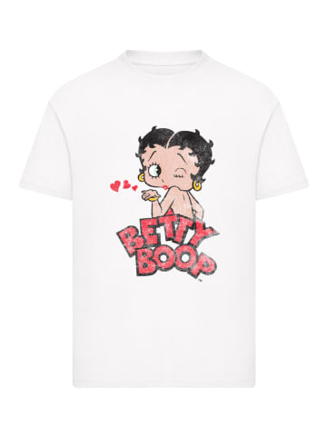 F4NT4STIC T-Shirt Betty Boop Faded Graphic in weiß