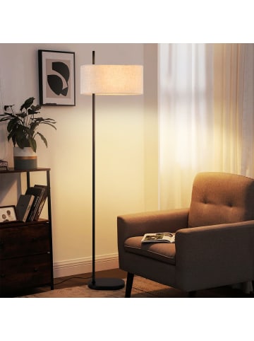 ZMH Stehlampe in schwarz 1-flammige E27