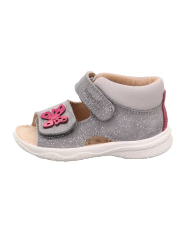 superfit Lauflernsandale POLLY in Hellgrau
