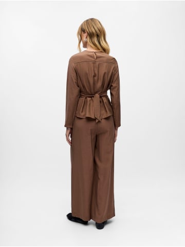 Object Bluse in Cocoa Brown
