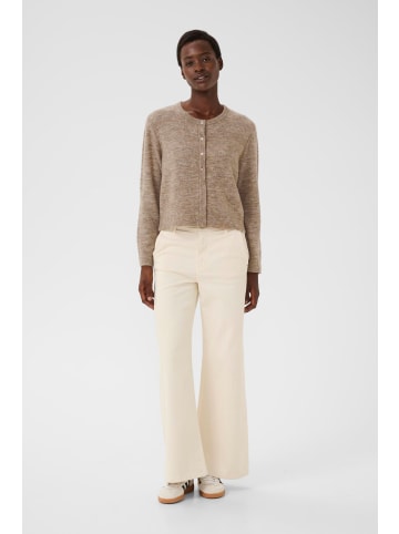 PART TWO Strickjacke LinikaPW Gerade Passform in Mink Melange