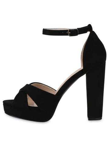 VAN HILL Plateau Sandaletten Arabella in Schwarz