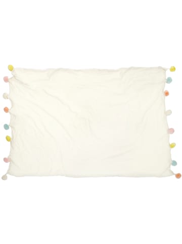 Happy Decor Kids Babydecke "Colored sun" in Beige/Mehrfarbig - 90 x 120  cm