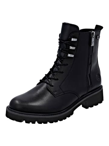 remonte Stiefelette in Schwarz/Schwarz