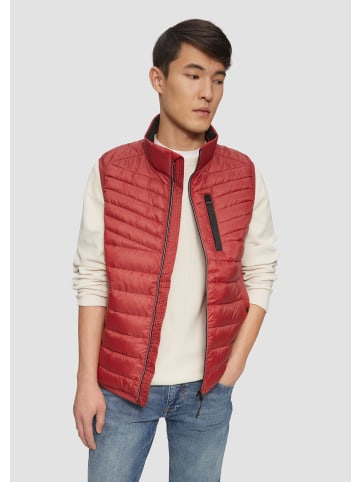 s.Oliver Outdoor-Weste in 3556_mohnrot