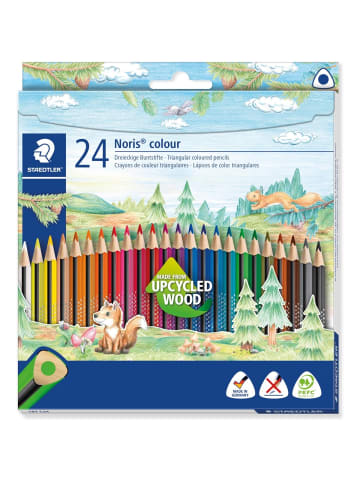 Staedtler Farbstift Noris colour ca. 3mm farbig sortiert Packung mit 24 Farben