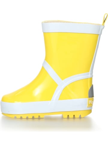 Playshoes Kinder Gummistiefel "Gummistiefel uni" in Gelb