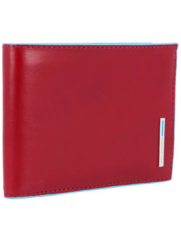 Piquadro Blue Square Geldbörse Leder 12,5 cm in rot