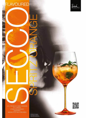 Eisch 2er Set Spritz Orange Gläser Secco Flavoured 640 ml in transparent