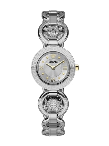 Versace Analoguhr für Damen in silber