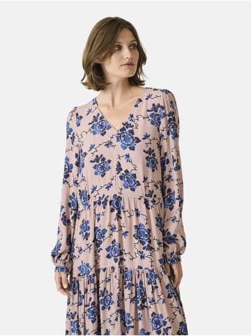 Noa Noa Langes Kleid EllenNN in Print Rose-Blue