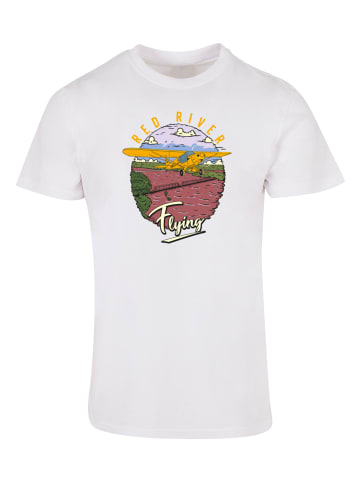 F4NT4STIC T-Shirt Red River Flying in weiß