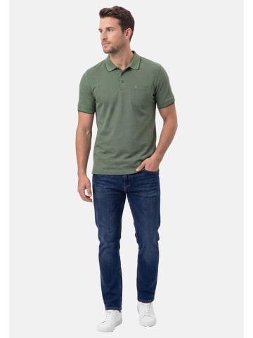 Ragman Poloshirt Basic in Schilf