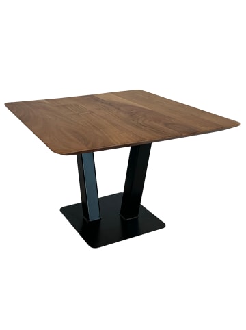 FineBuy Couchtisch in Braun / Akazie / 60x60x40