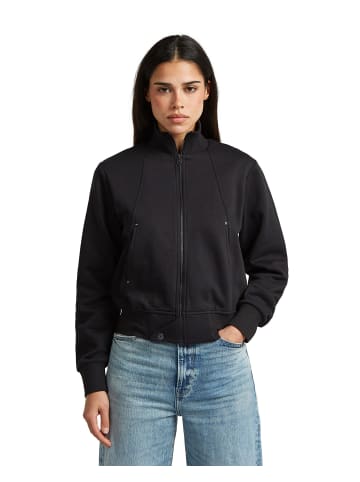 G-Star Raw Slim Track Sweater Jacke dk black