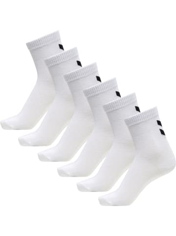 Hummel Lange Socken Hmlmake My Day Sock 6-Pack in BRIGHT WHITE