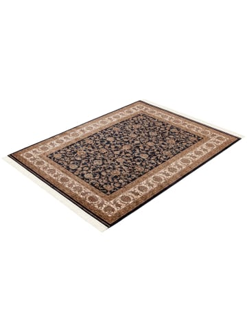 obsession Wohnzimmer Teppich – Vintage Teppich Babil 310 in blau - rechteckig