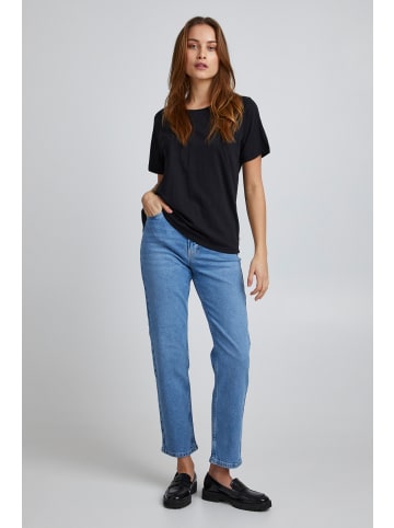 Pulz T-shirt PZBRIT Regular fit in Black Beauty