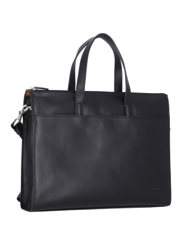 PICARD Toscana Aktentasche Leder 39 cm Laptopfach in schwarz