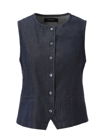 Aniston CASUAL Kurzweste in dunkel blau