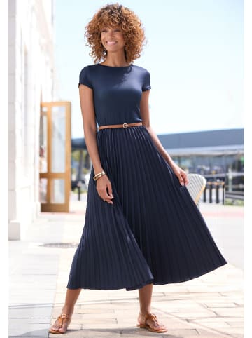 LASCANA Midikleid in navy