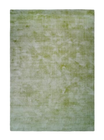 Kurzflor Teppich Lucia 110 in Edelgrün