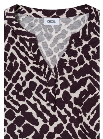 Cecil Shirt im Tunika-Look in Rot