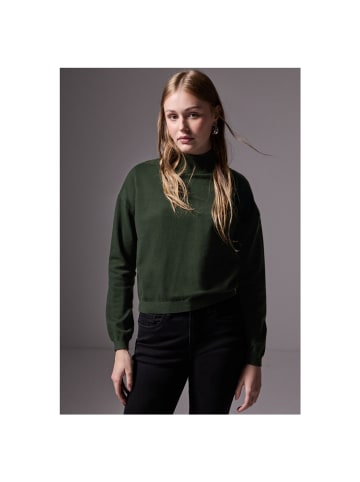 Street One Pullover in oil green