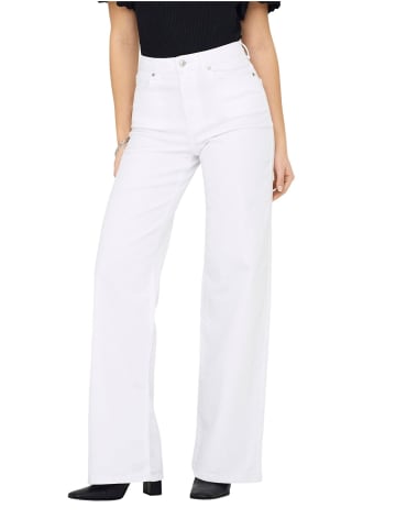 ONLY Jeans ONLMADISON BLUSH HW WIDE comfort/relaxed in Weiß
