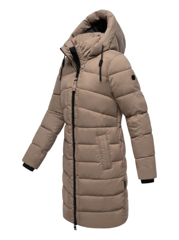 Marikoo Steppmantel Kaltnäschen 16 in Taupe Grey