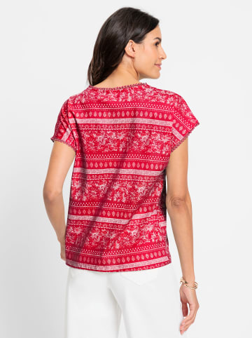WITT WEIDEN Print-Shirt in erdbeere-ecru-bedruckt