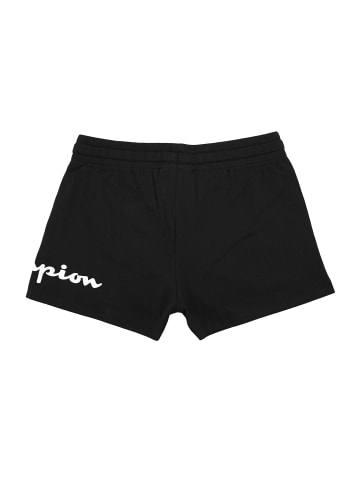 Champion Champion Shorts Shorts mit Tunnelzugbund und Logo-Schriftzug in schwarz