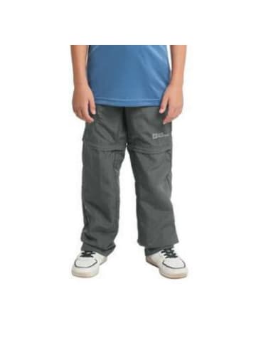 Jack Wolfskin Outdoorhose SAFARI ZIP OFF PANTS K in Grau