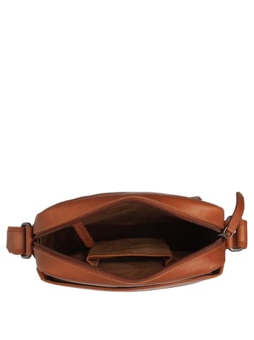The Chesterfield Brand Anzora - Umhängetasche 27 cm (schwarz) in cognac