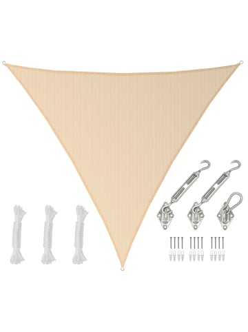 AMANKA Sonnensegel Atacama 700 x 700 cm in beige