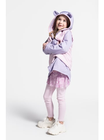 Coccodrillo Gerippte Leggings mit langem Hosenbein in rosa