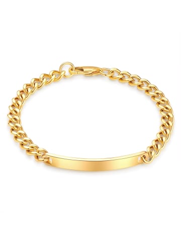 True Rebels Armband Edelstahl in gelbgold