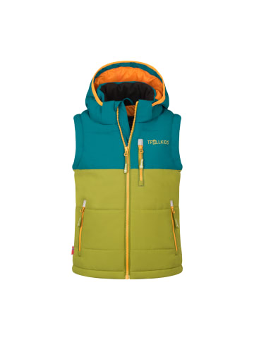 Trollkids Funktionsweste Narvik XT in pear green
