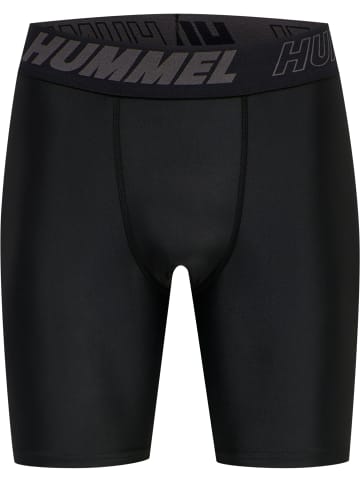 Hummel Hummel Tight Kurze Hose Hmlte Training Herren Dehnbarem Feuchtigkeitsabsorbierenden in BLACK