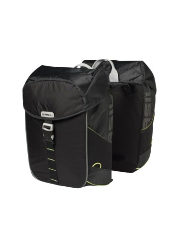 BASIL Doppelpacktasche "Miles" in schwarz-lime