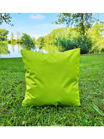 JACK 1x Outdoor Kissenhülle 50x50cm Uni in Grün