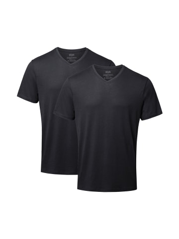 DANISH ENDURANCE T-shirt V in jet black