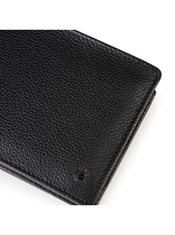Esquire Houston Geldbörse RFID Schutz Leder 12 cm schwarz