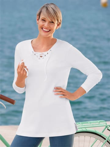 Sieh an! Longshirt in ecru